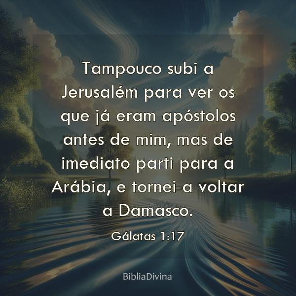 Gálatas 1:17