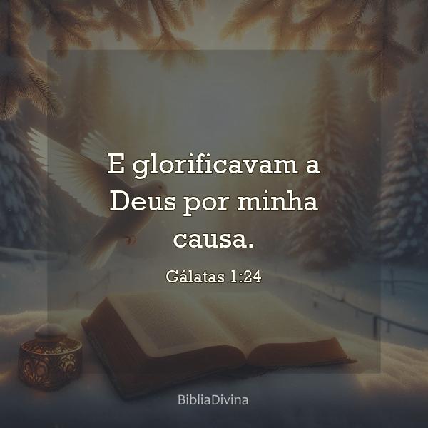 Gálatas 1:24