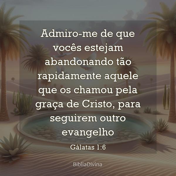 Gálatas 1:6