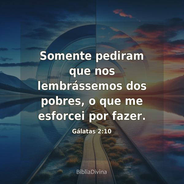 Gálatas 2:10