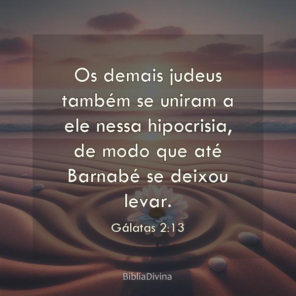 Gálatas 2:13