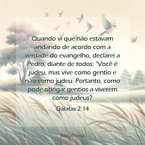 Gálatas 2:14