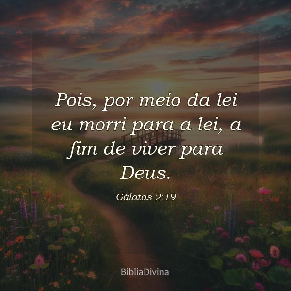 Gálatas 2:19