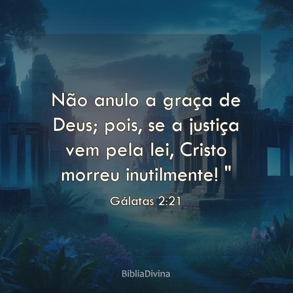 Gálatas 2:21