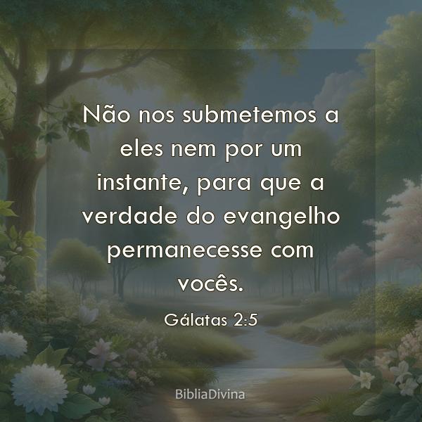 Gálatas 2:5