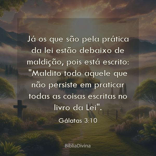 Gálatas 3:10