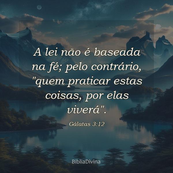 Gálatas 3:12