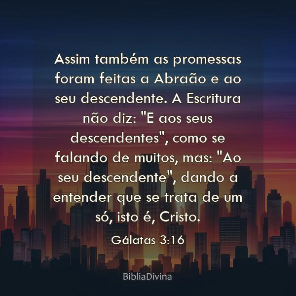 Gálatas 3:16