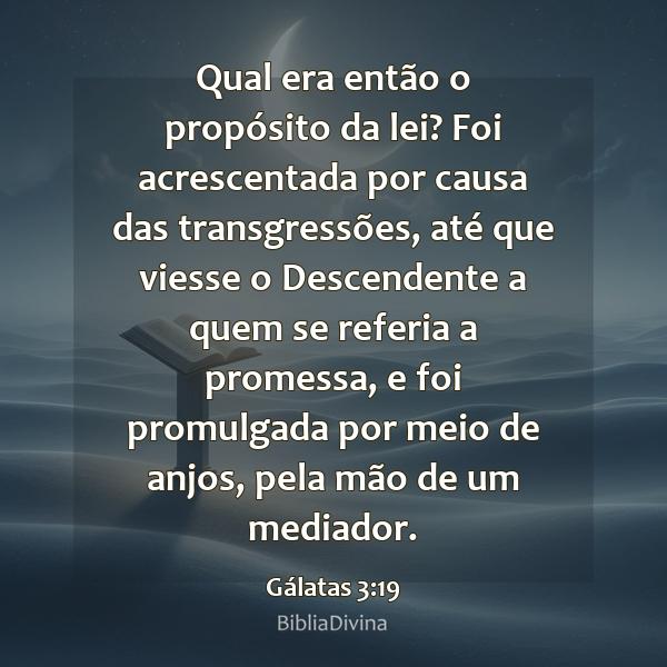 Gálatas 3:19