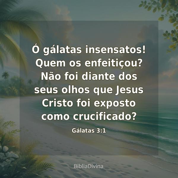 Gálatas 3:1