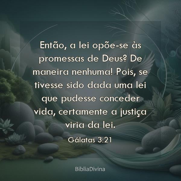 Gálatas 3:21