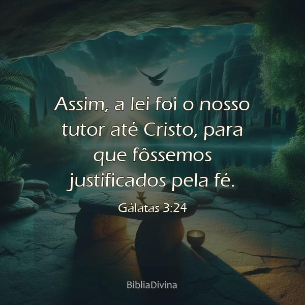 Gálatas 3:24