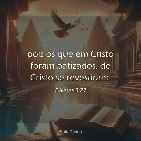 Gálatas 3:27