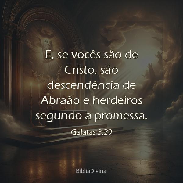 Gálatas 3:29