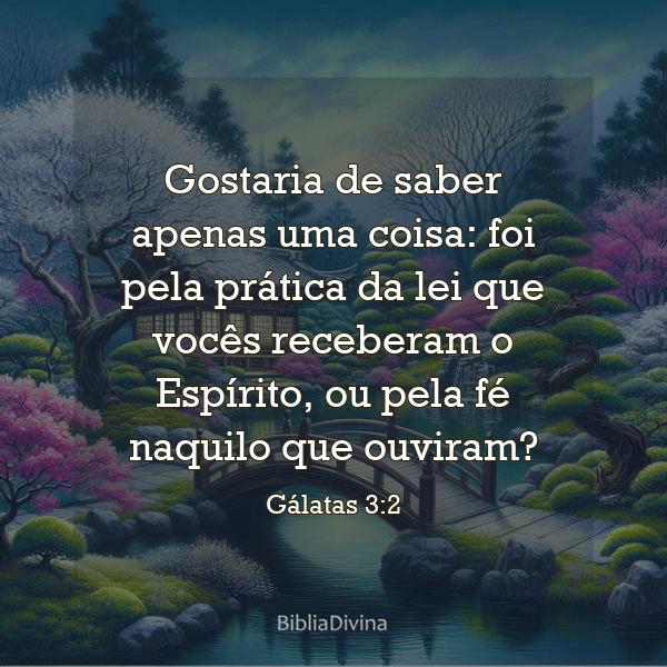 Gálatas 3:2