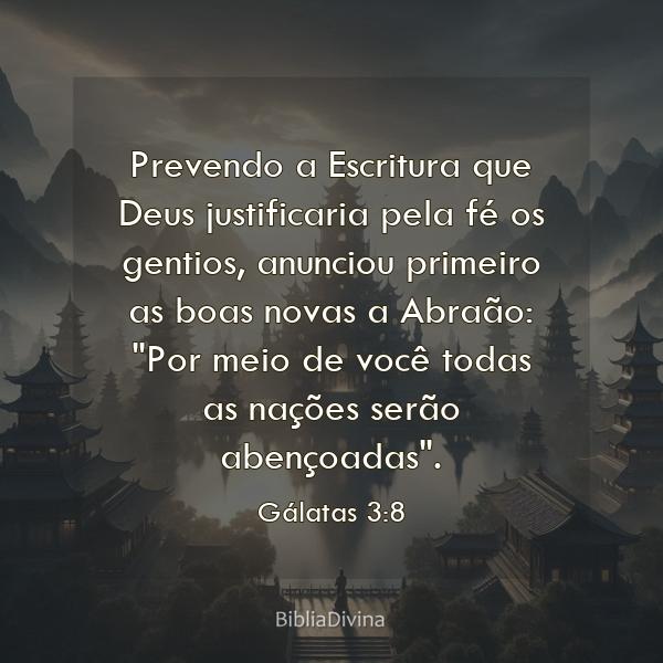 Gálatas 3:8