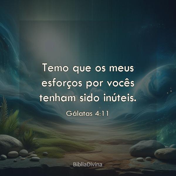 Gálatas 4:11