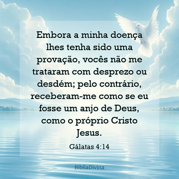 Gálatas 4:14