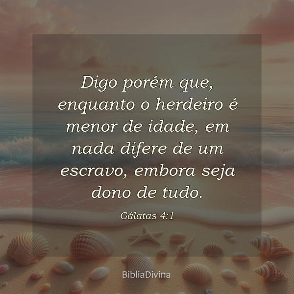 Gálatas 4:1