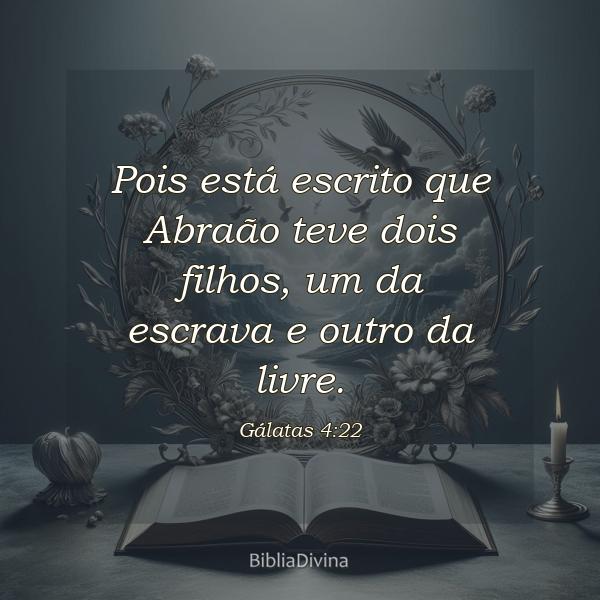 Gálatas 4:22