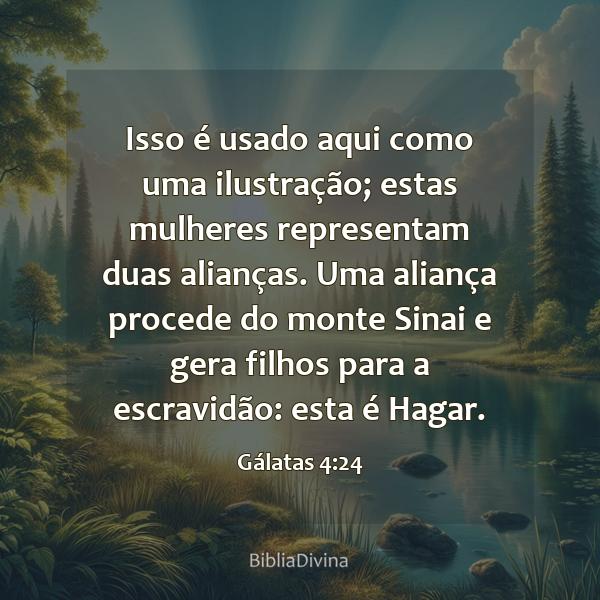 Gálatas 4:24