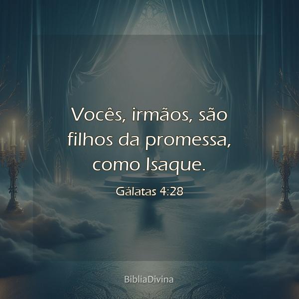 Gálatas 4:28