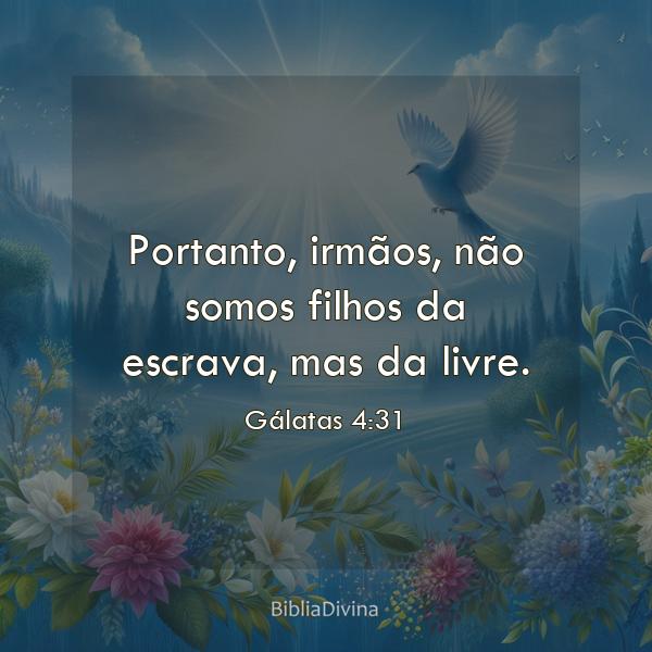 Gálatas 4:31