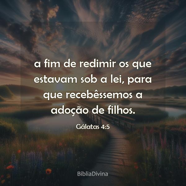 Gálatas 4:5