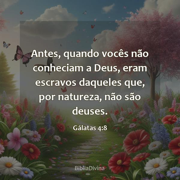 Gálatas 4:8