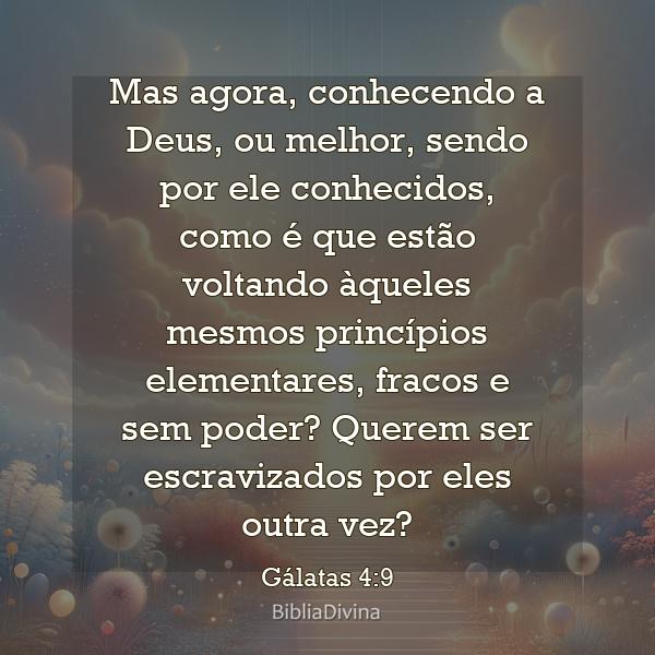 Gálatas 4:9