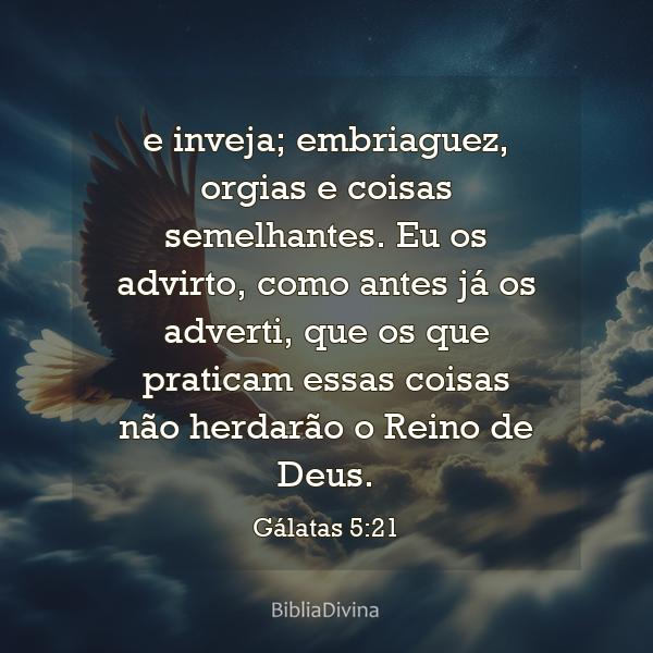 Gálatas 5:21