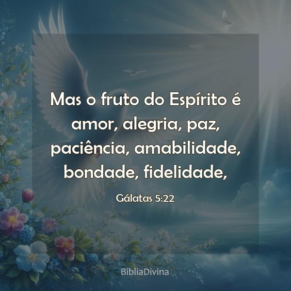 Gálatas 5:22