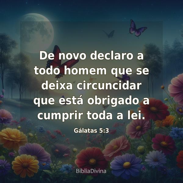 Gálatas 5:3