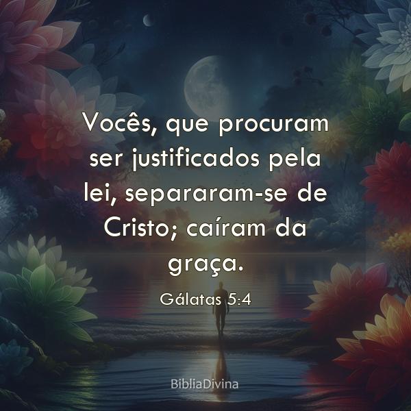 Gálatas 5:4