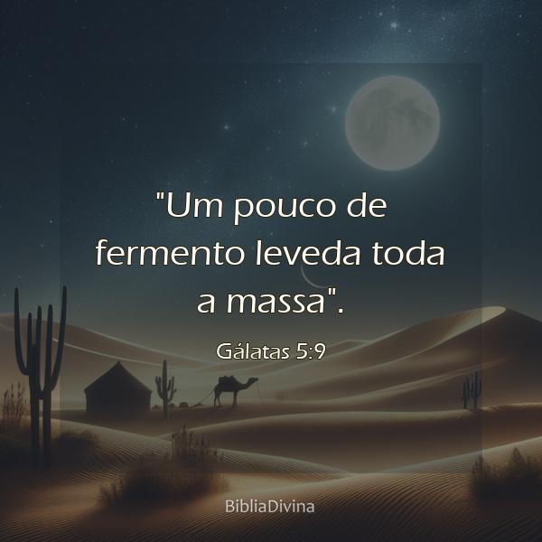 Gálatas 5:9