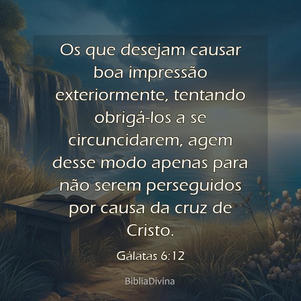 Gálatas 6:12