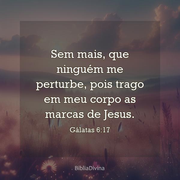 Gálatas 6:17