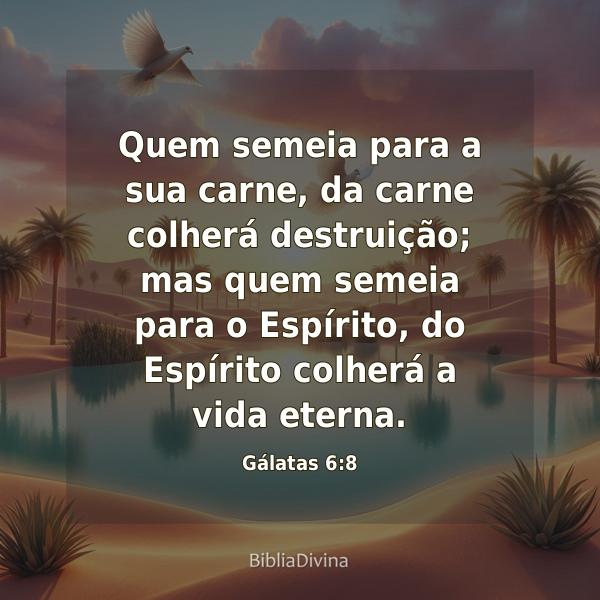 Gálatas 6:8