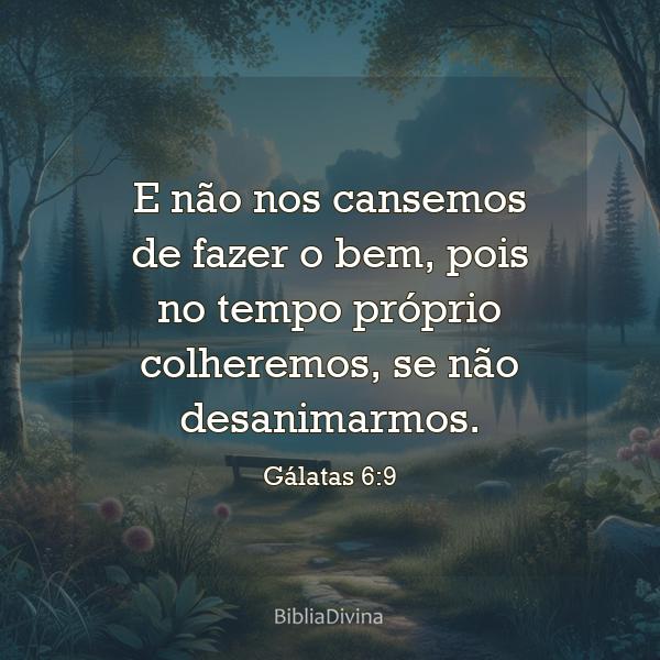 Gálatas 6:9