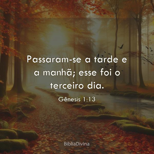 Gênesis 1:13