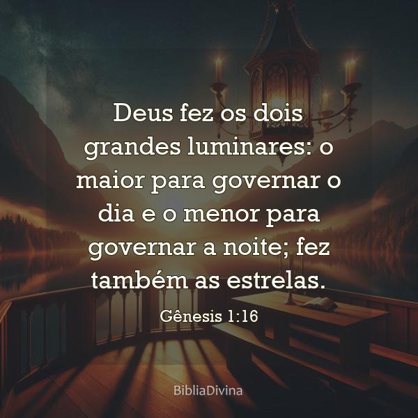 Gênesis 1:16