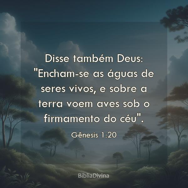 Gênesis 1:20