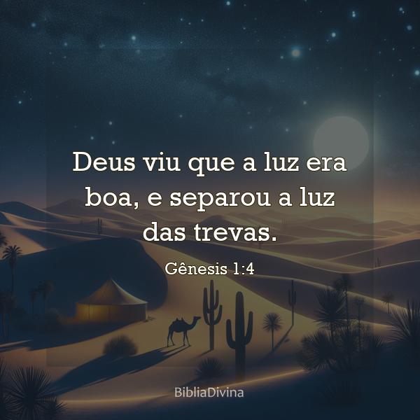 Gênesis 1:4