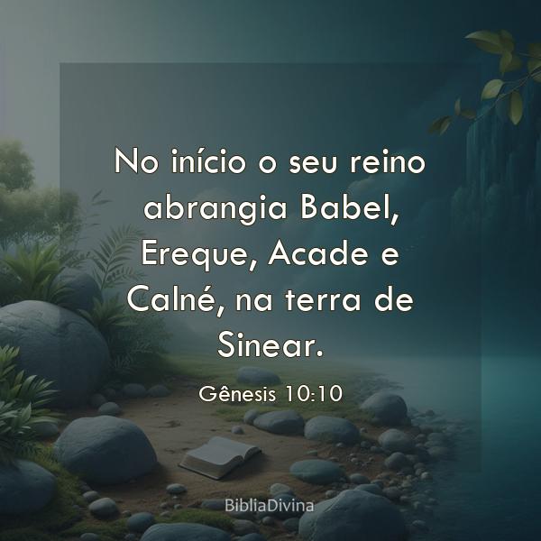 Gênesis 10:10