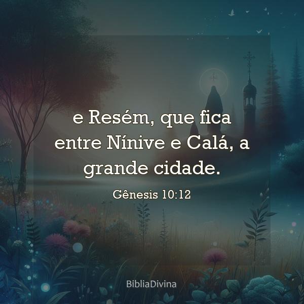 Gênesis 10:12