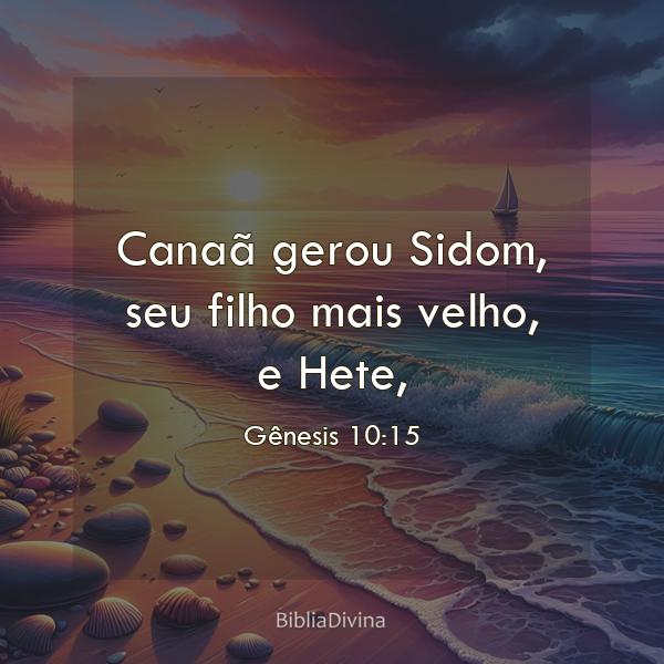 Gênesis 10:15