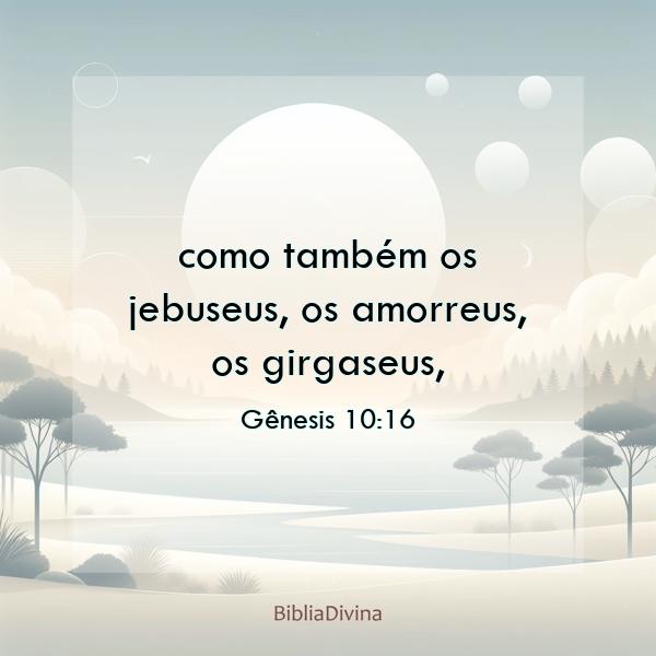 Gênesis 10:16