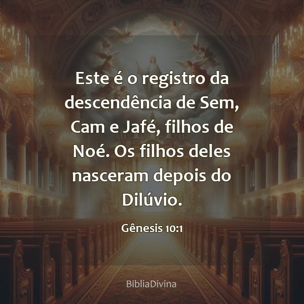 Gênesis 10:1