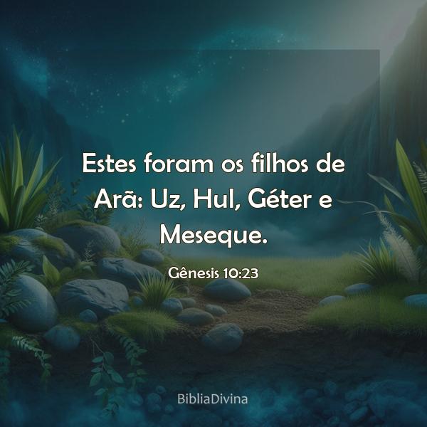 Gênesis 10:23