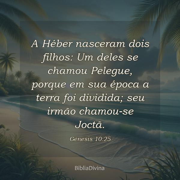 Gênesis 10:25